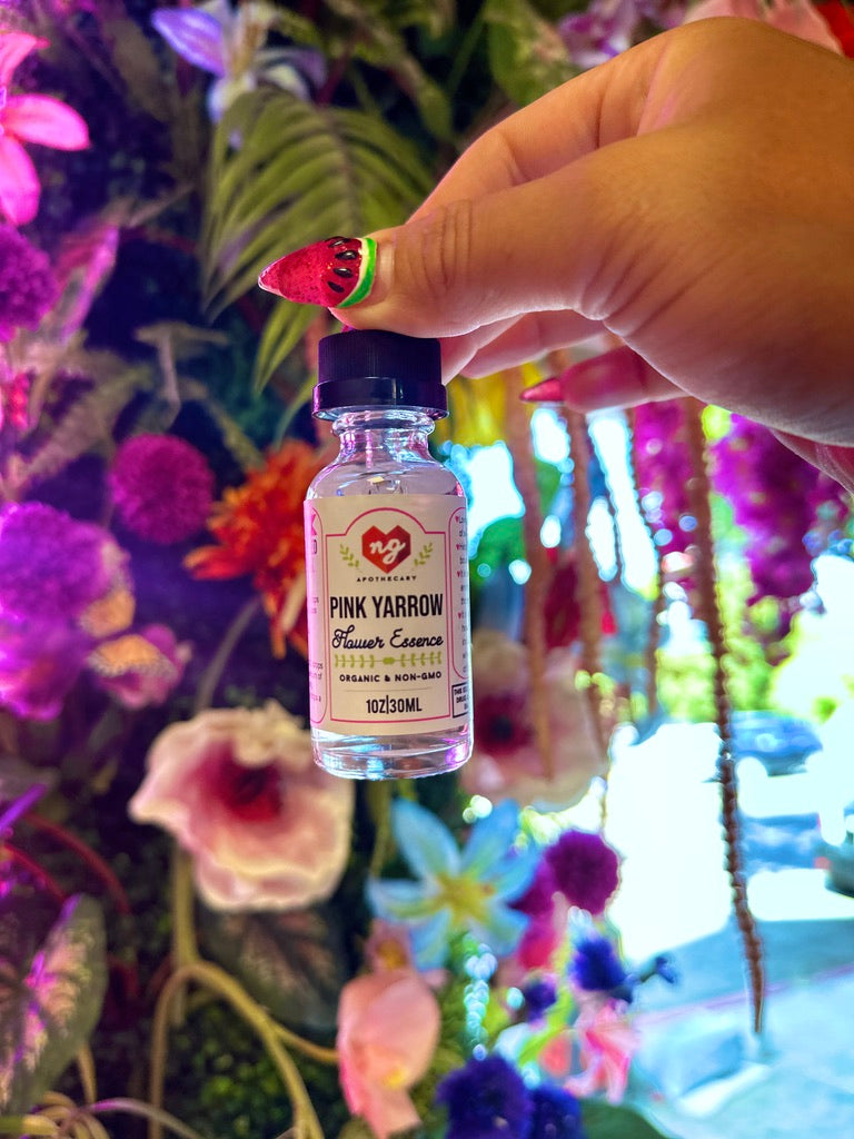Pink Yarrow Flower Essence