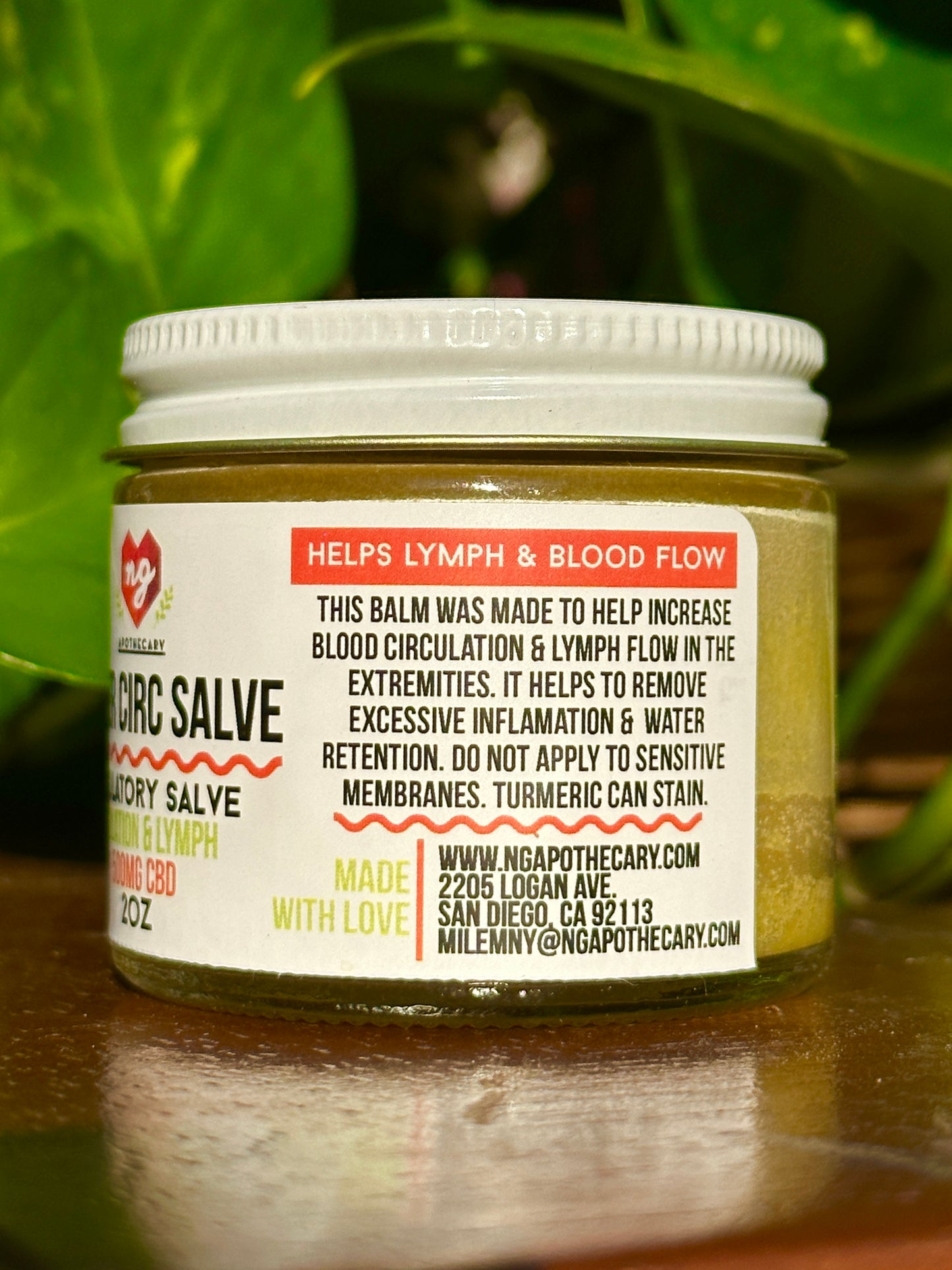 Super Circulatory Salve Anti-Inflammatory Balm