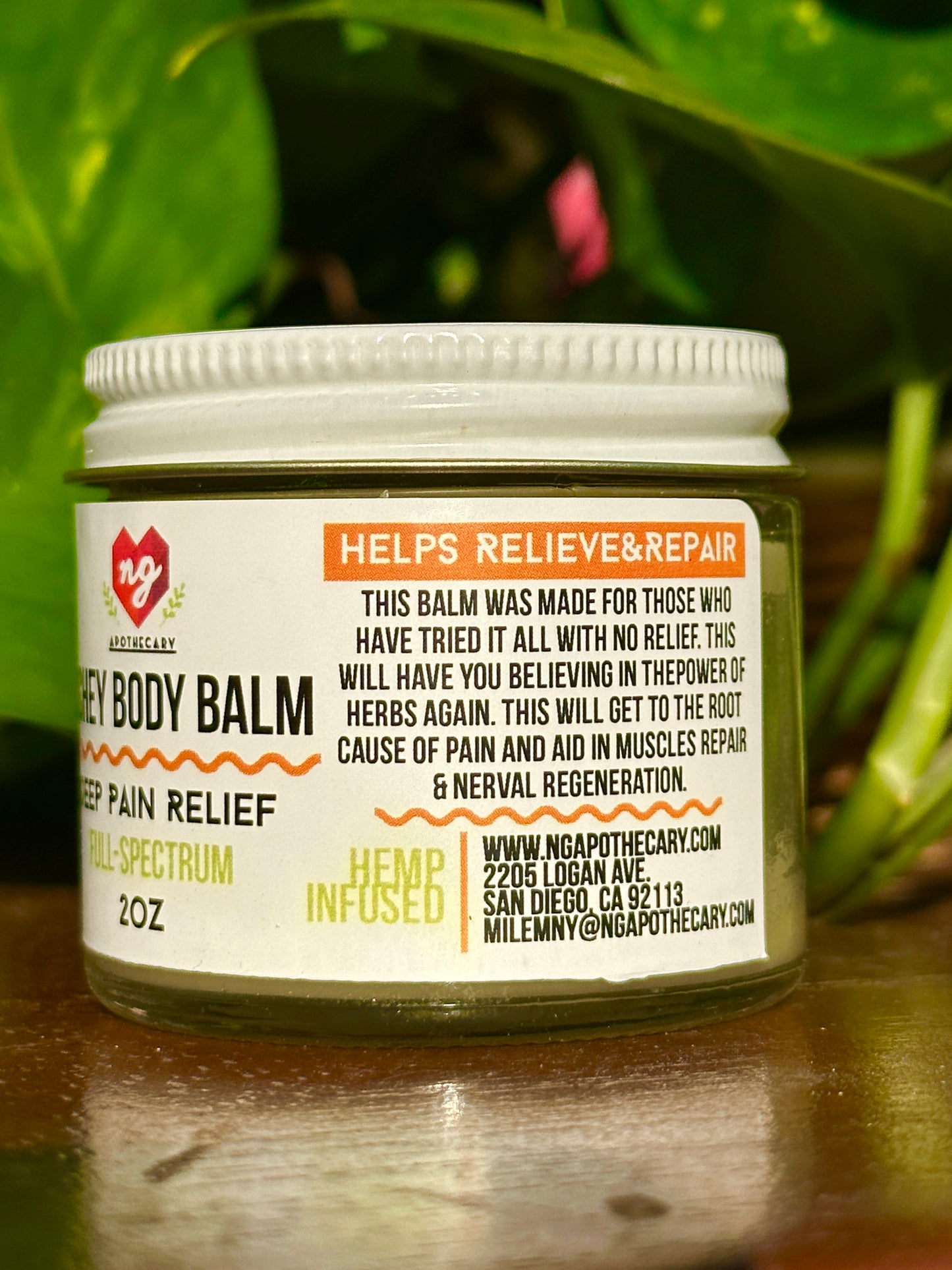 Achey Body Balm Pain Relief Balm