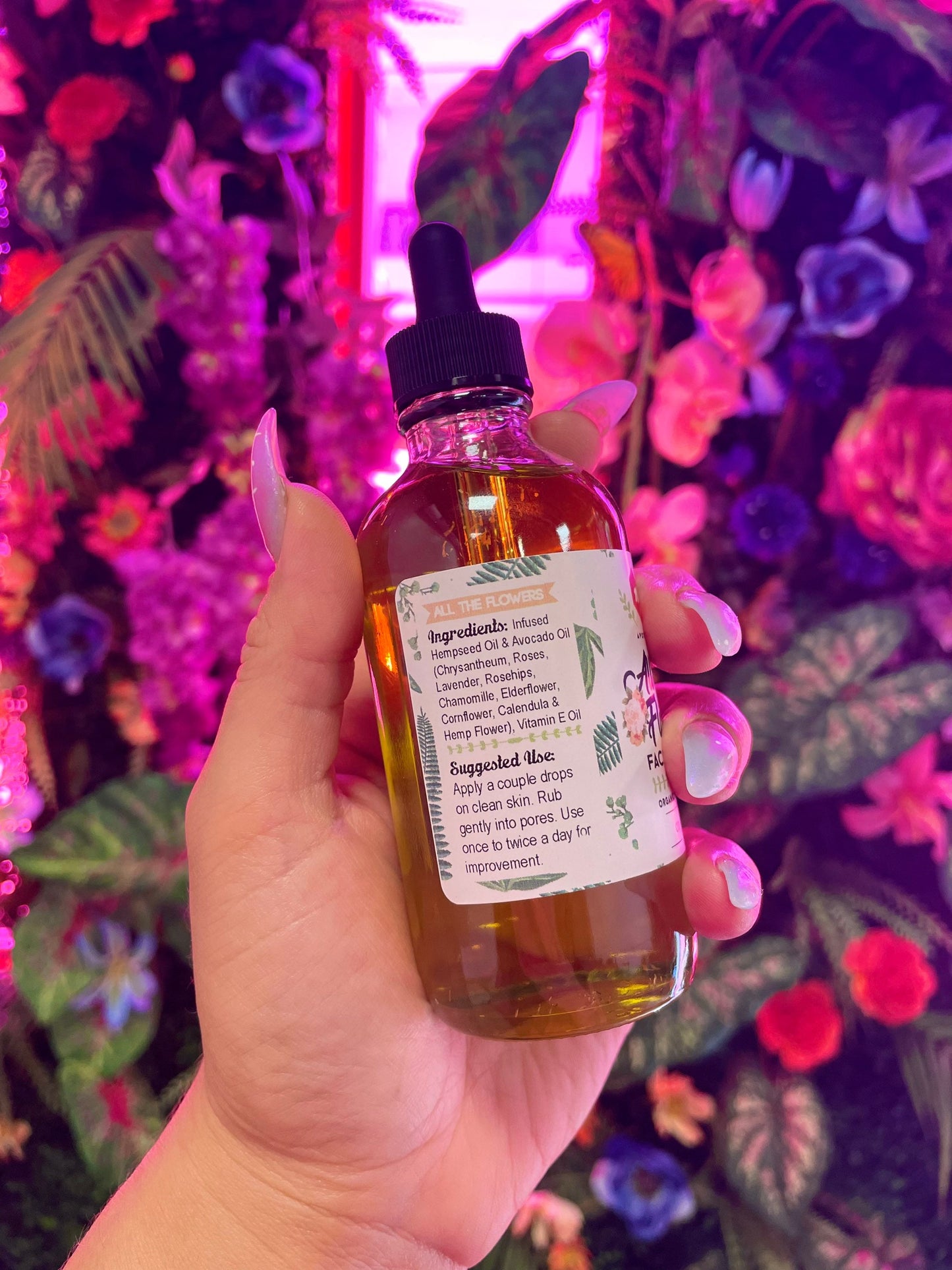 All The Flowers Vitamin E Facial Serum