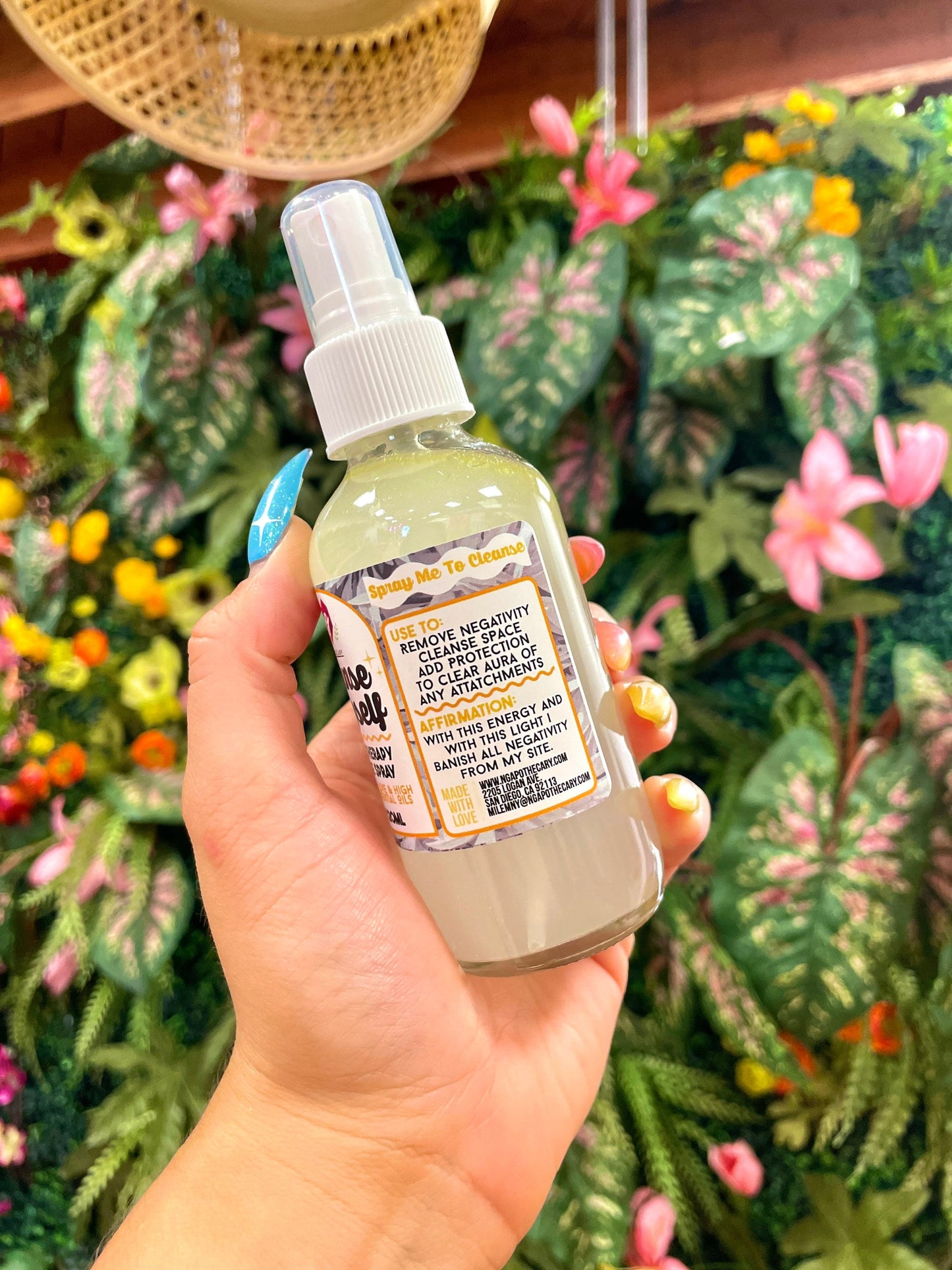 Cleanse Myself Essential Oil Aromatherapy Smudge Spray