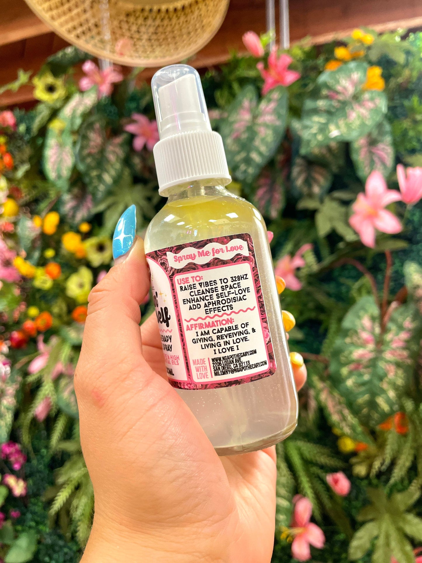Lovin’ Myself Essential Oil Aromatherapy Smudge Spray
