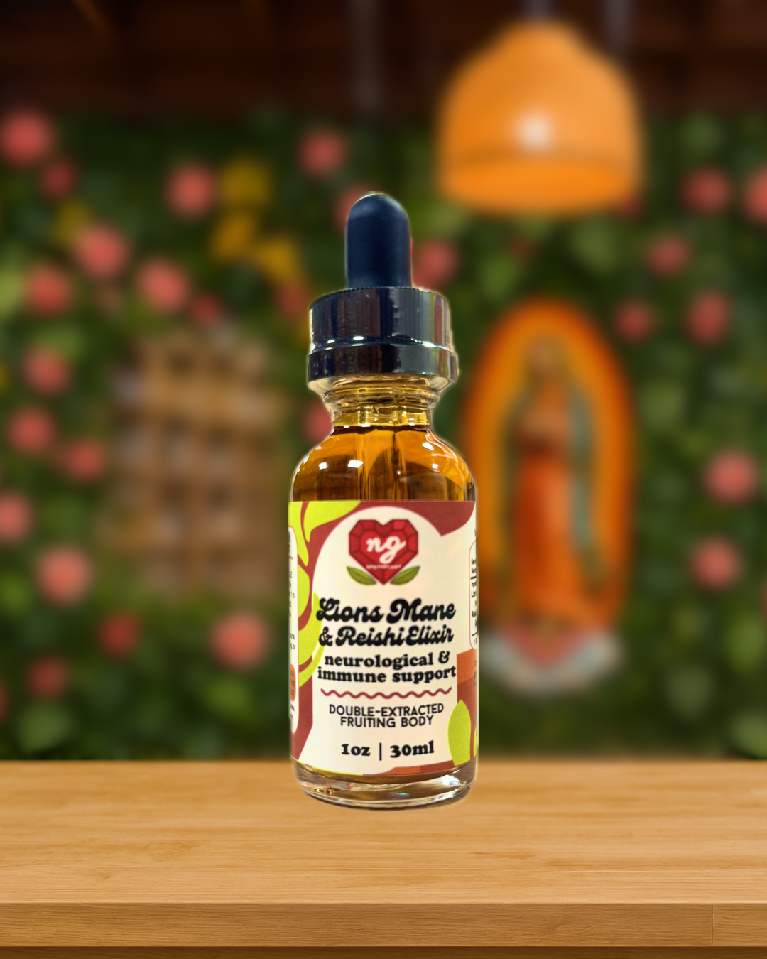 Lions Mane & Reishi Elixir Double-Extracted