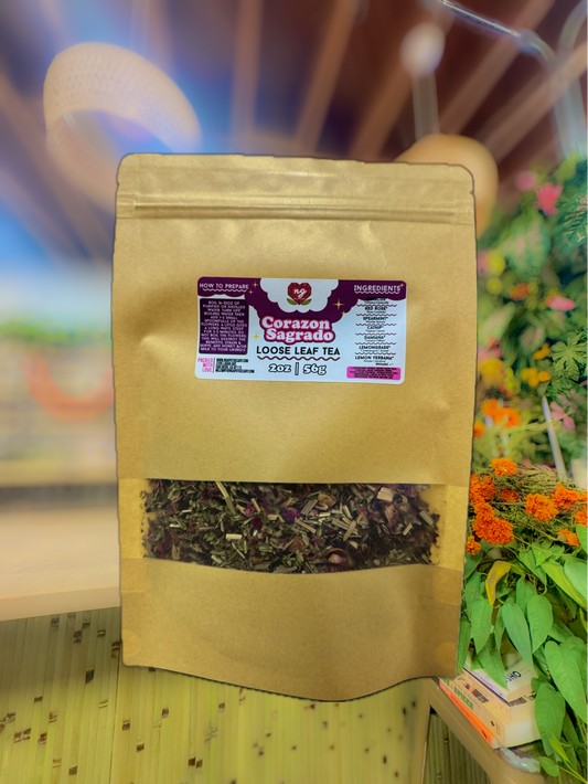 Corazon Sagrado | Organic 2oz Loose Leaf Tea