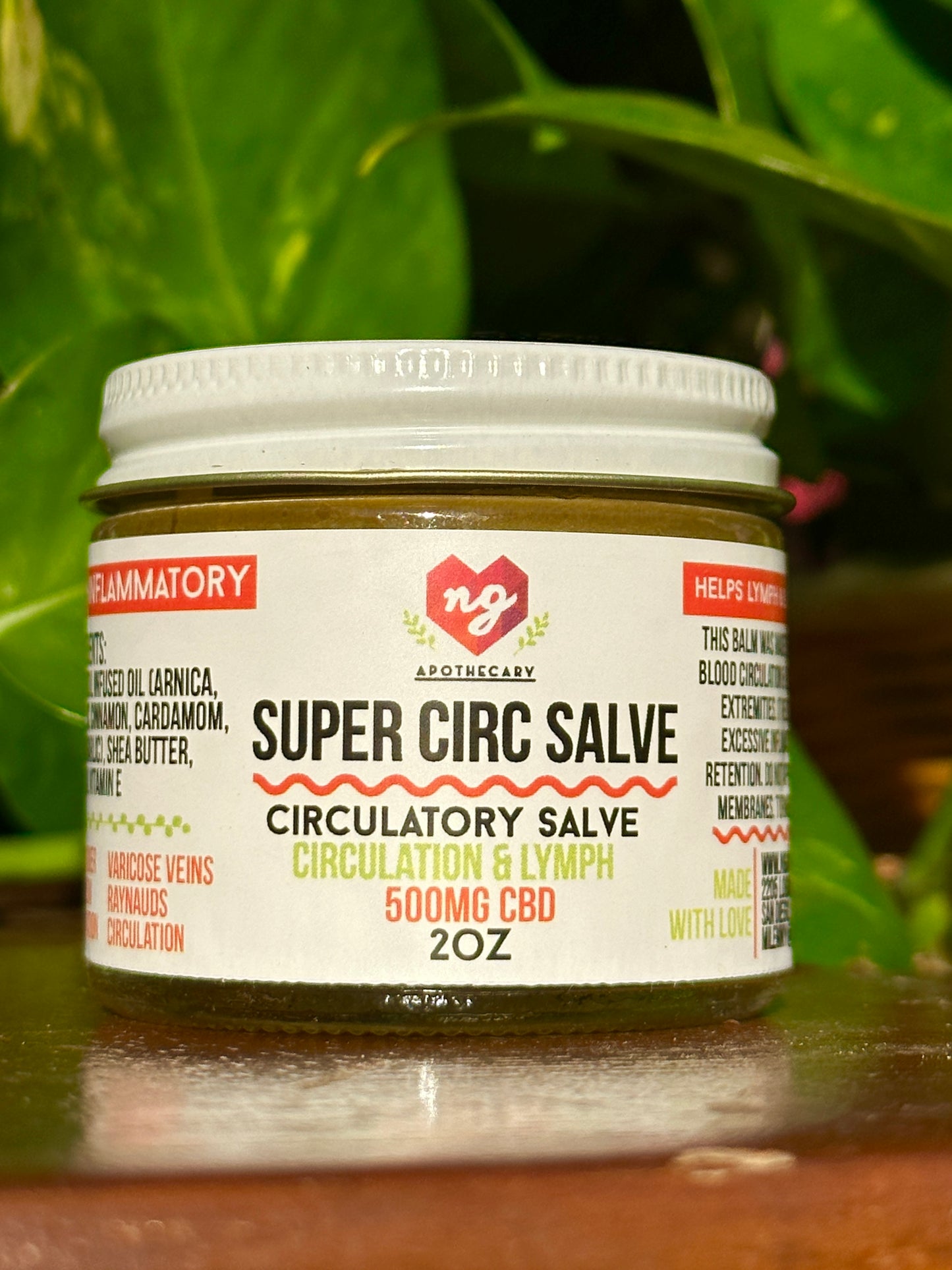 Super Circulatory Salve Anti-Inflammatory Balm