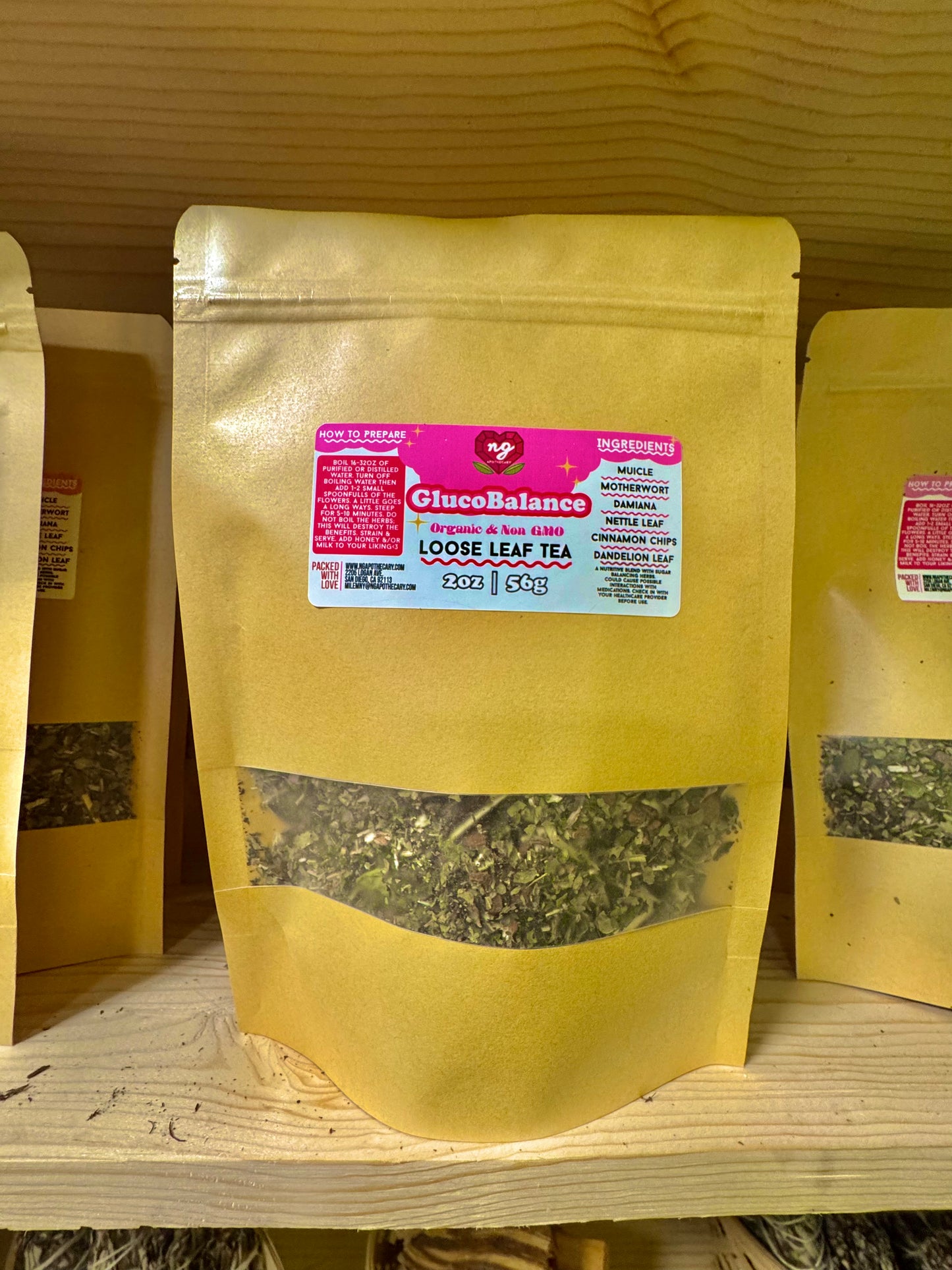GlucoBalance | Organic 2oz Loose Leaf Tea
