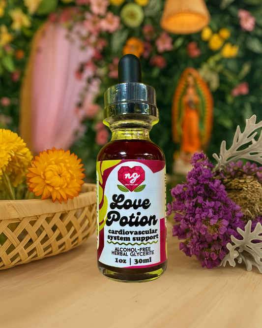 Love Potion 2.0 Herbal Heart Tonic Glycerite