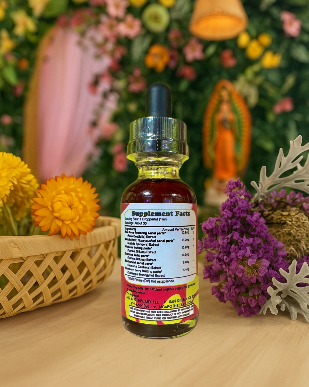 Love Potion 2.0 Herbal Heart Tonic Glycerite